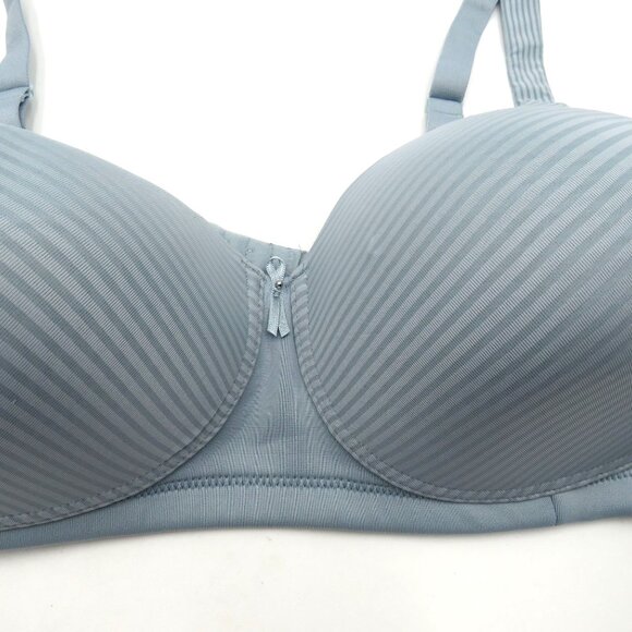Vanity Fair Bra Size 42C Gray Comfort Support Underwire Adjustable Strap New - Picture 3 of 6